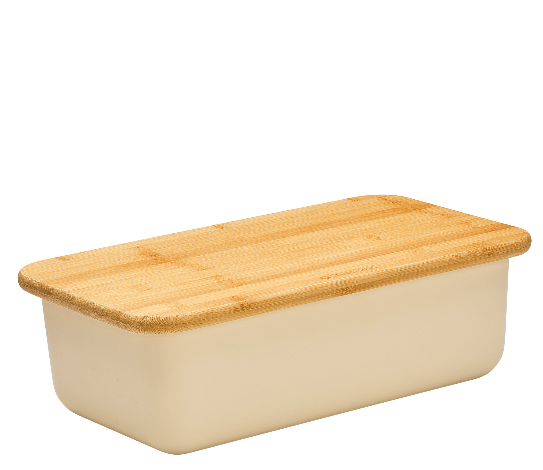 Brotkasten LOFT eckig creme 40 x 23 cm