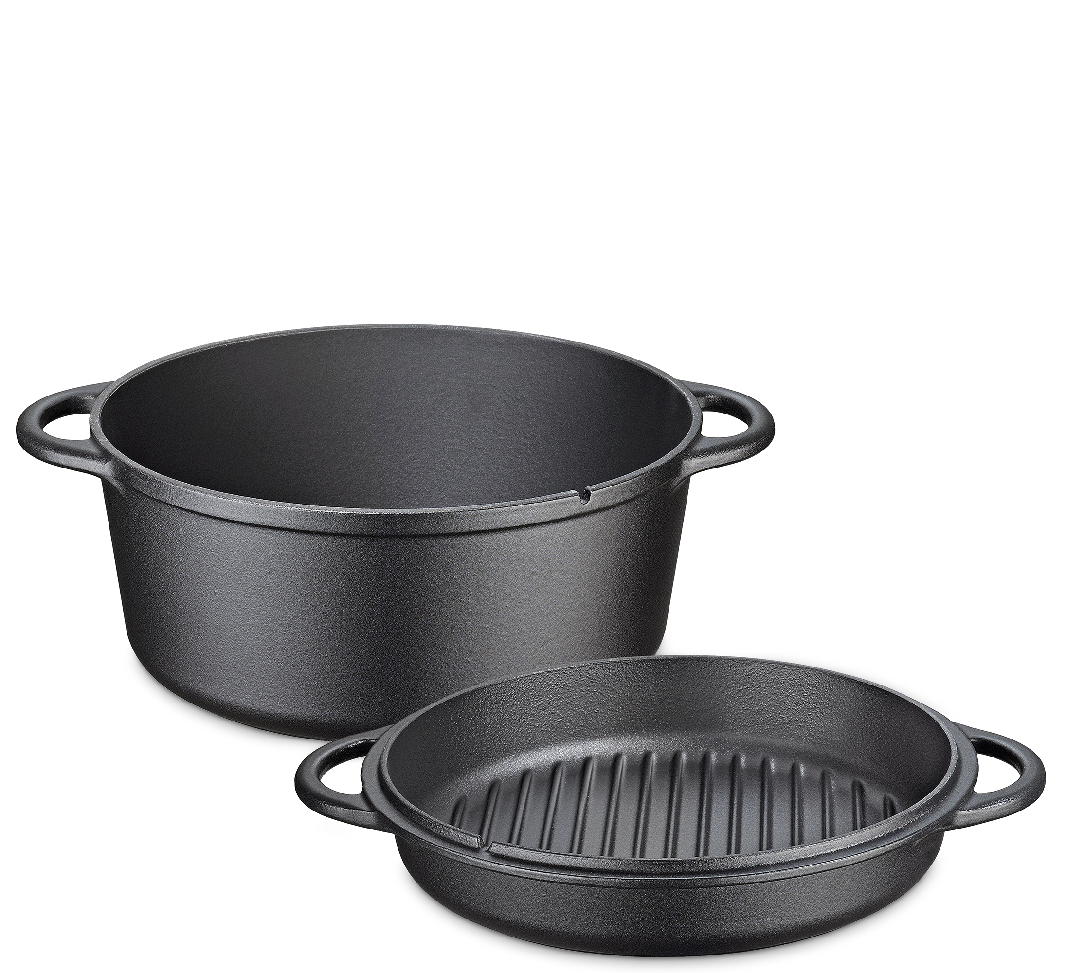 BBQ - Schmortopf, 26 cm schwarz