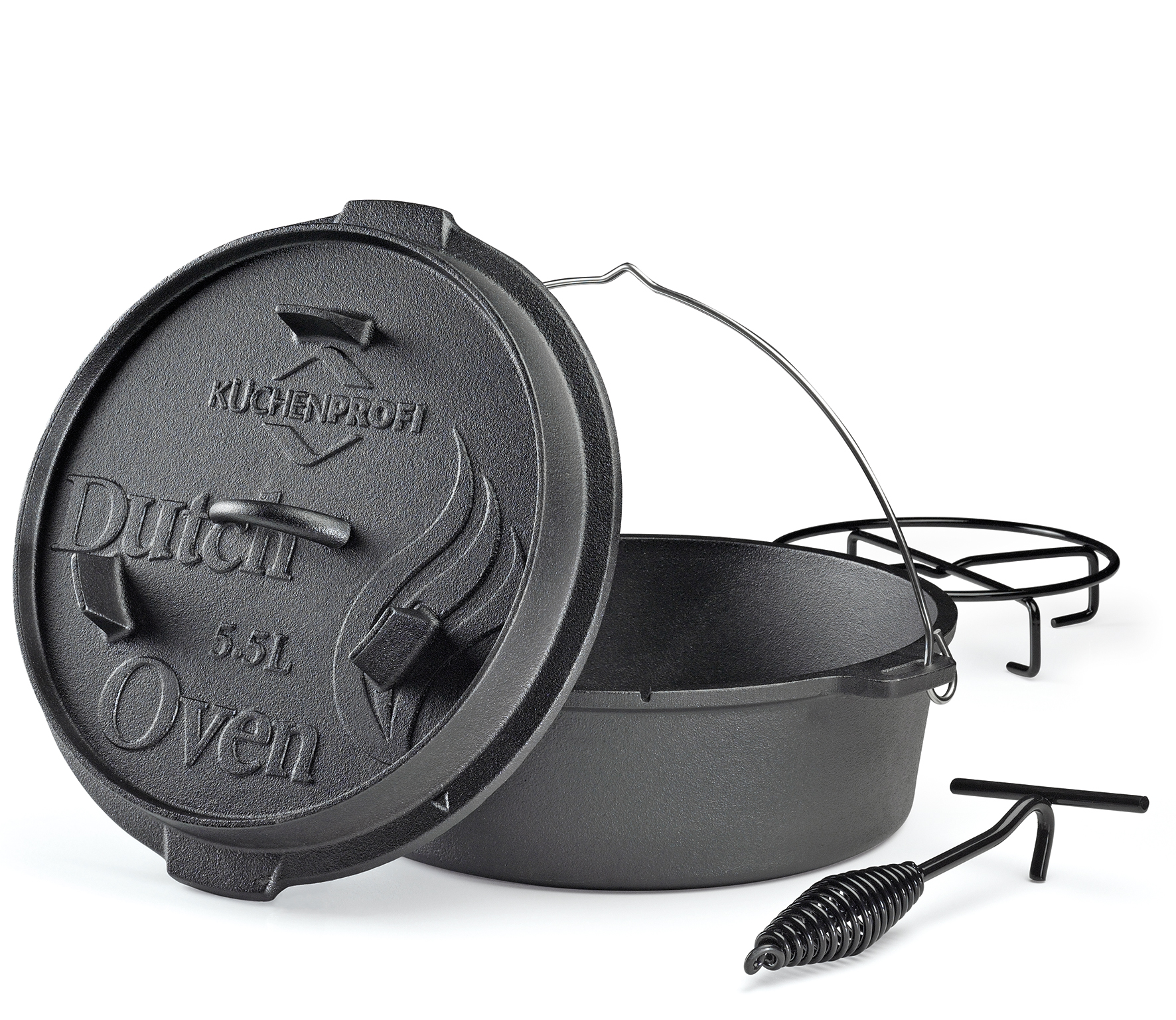 BBQ - Dutch Oven 5,5 L, 30 cm