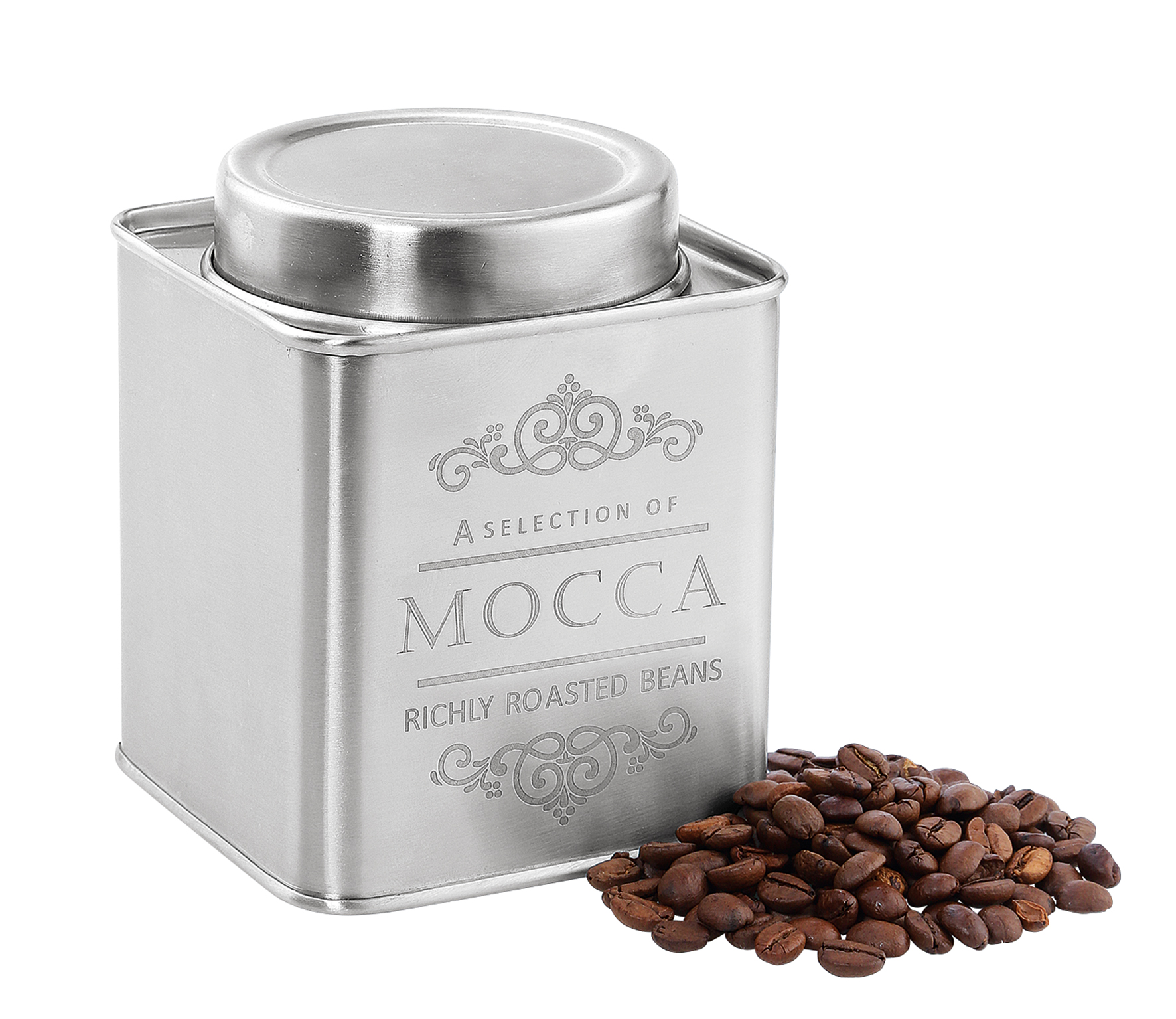 Vorratsdose MOCCA, Edelstahl 250 g