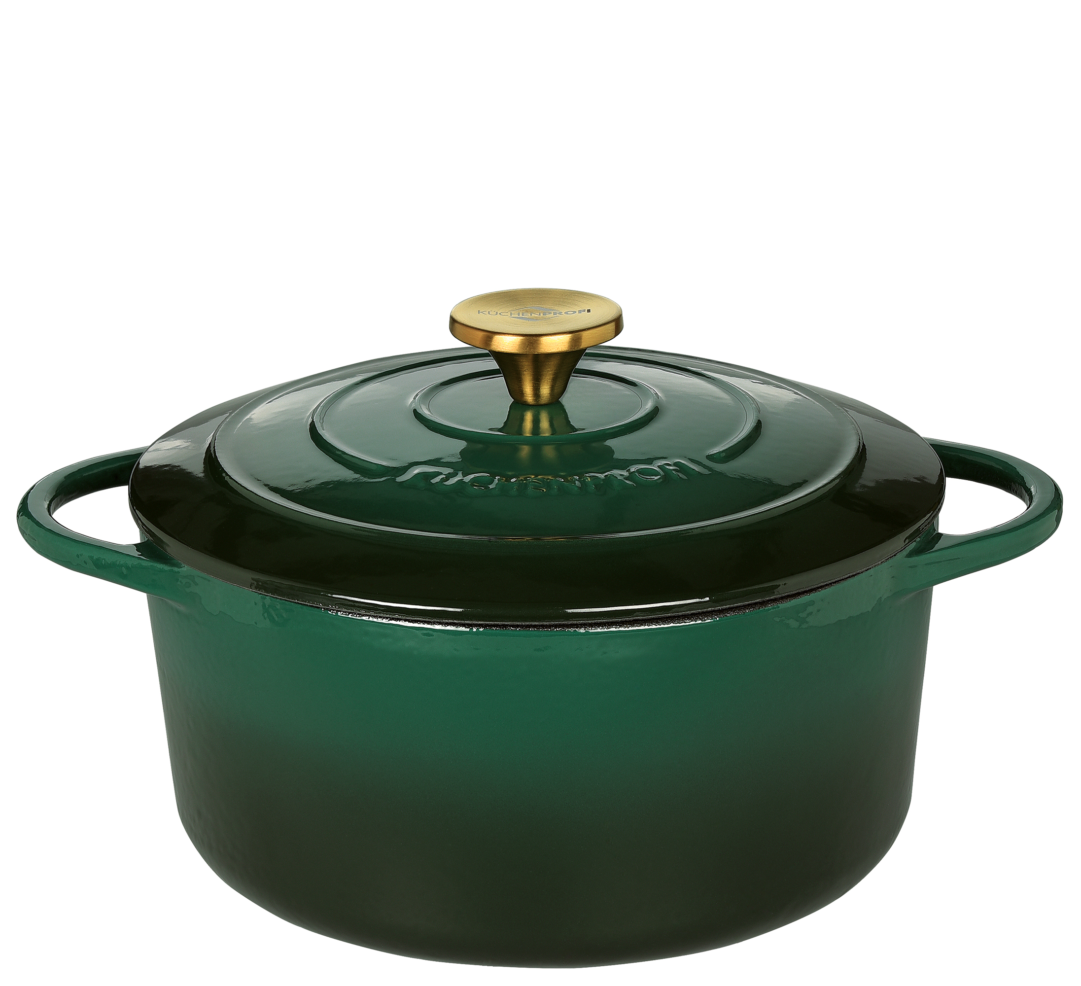 PROVENCE - Bratentopf rund, 24 cm racing green