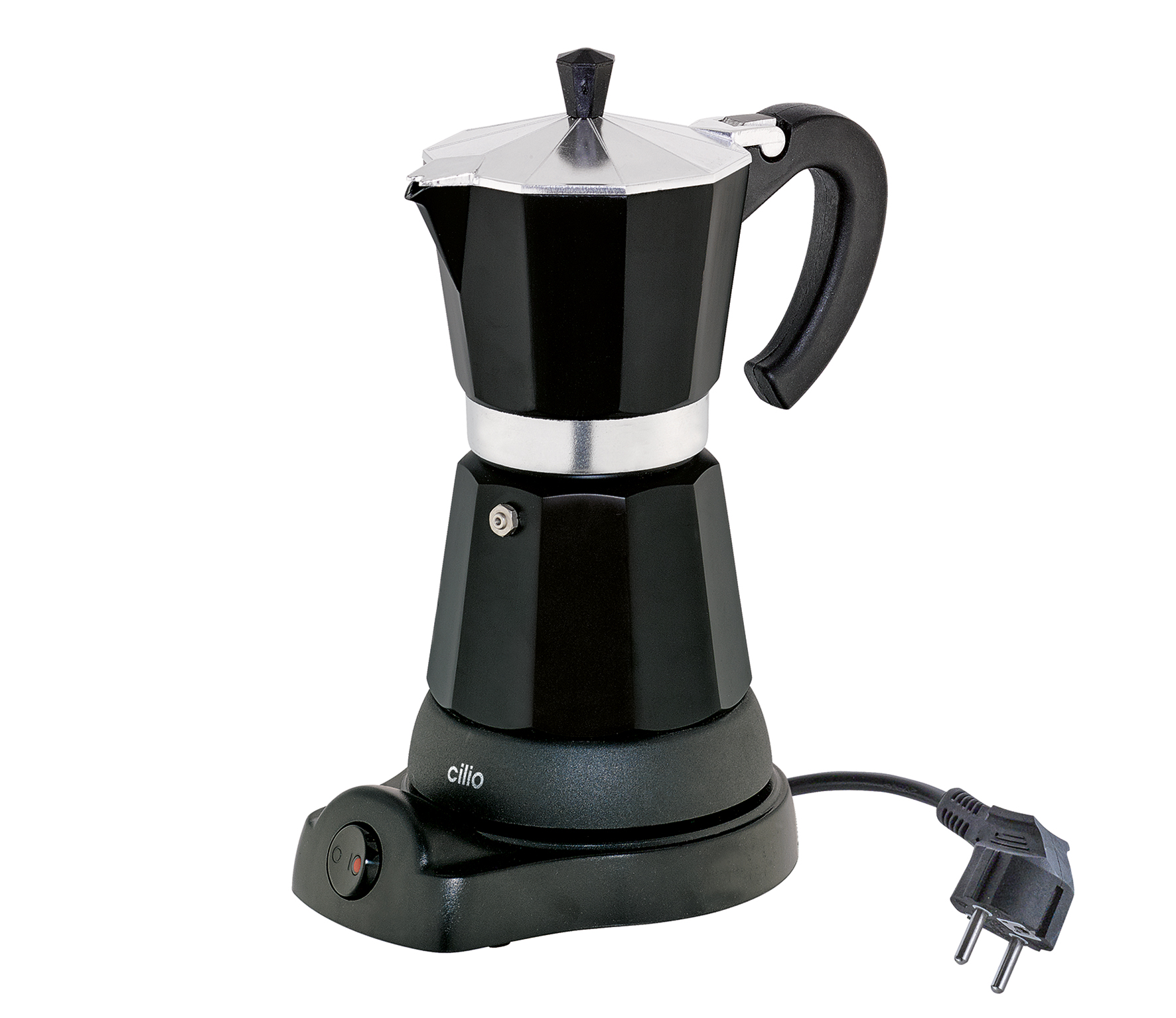 Espressokocher CLASSICO 6T elektrisch, schwarz