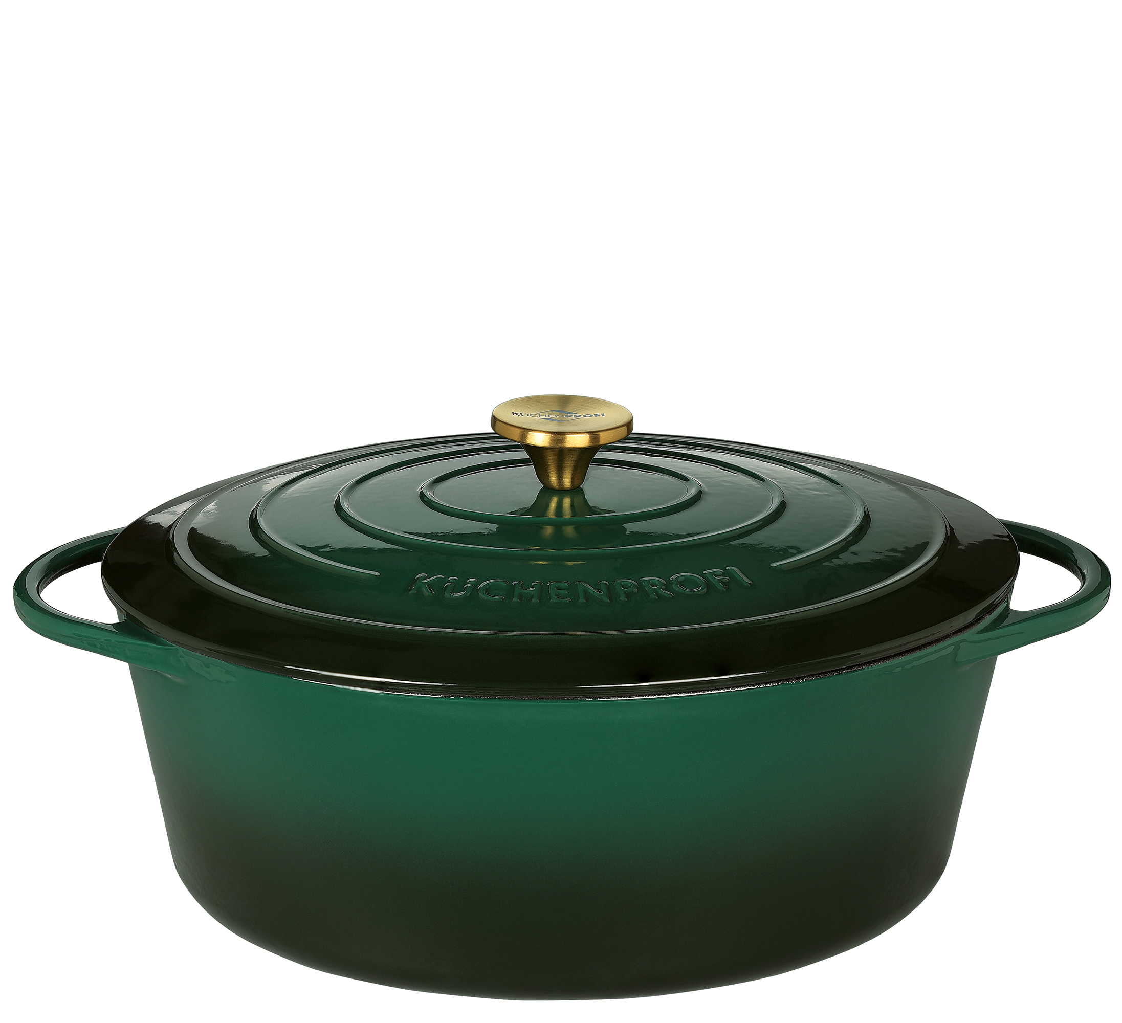 PROVENCE - Bratentopf oval, 33 cm racing green