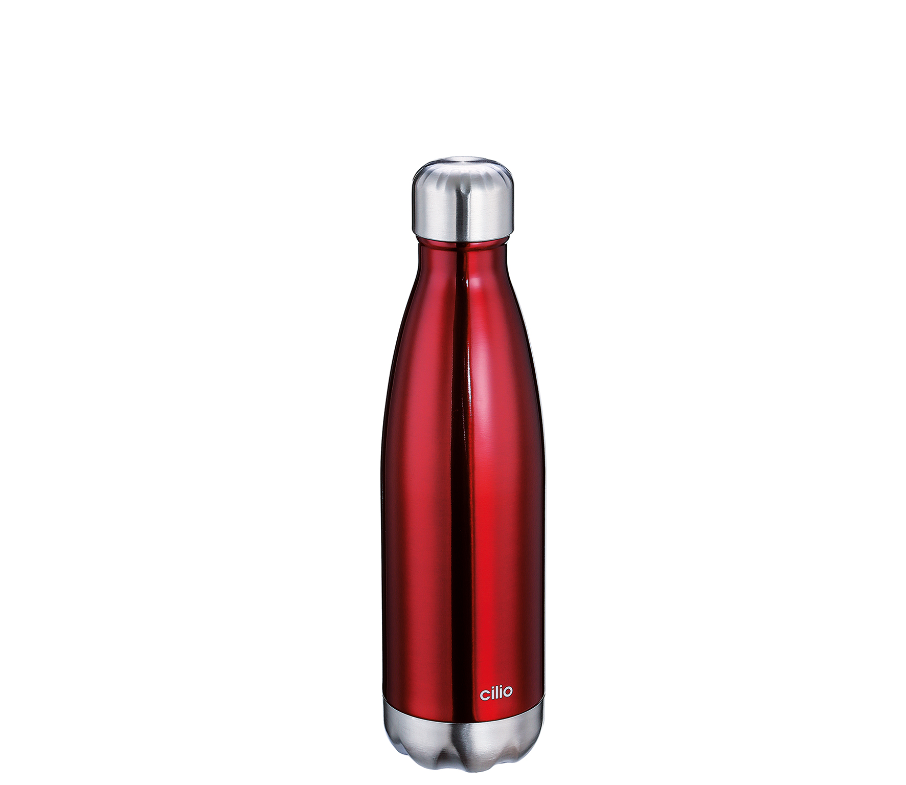 Isoliertrinkflasche ELEGANTE 500 ml rot